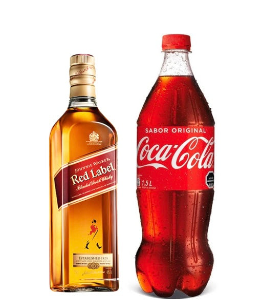 Red Label + Coca Cola