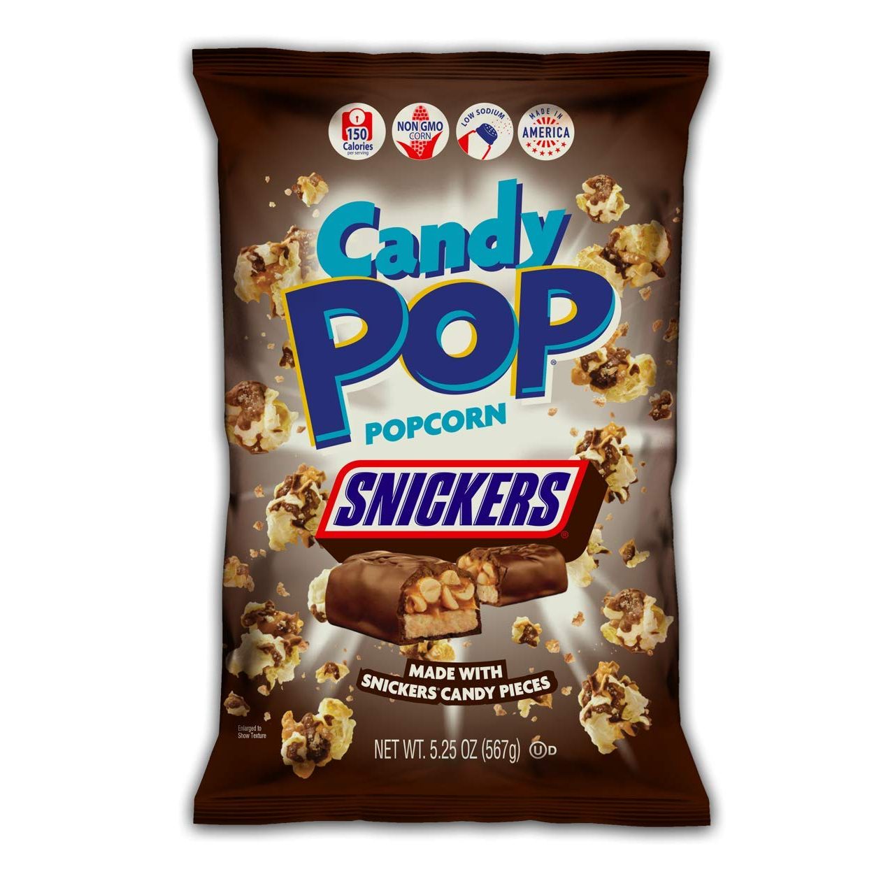 Candy Pop Popcorn Snickers