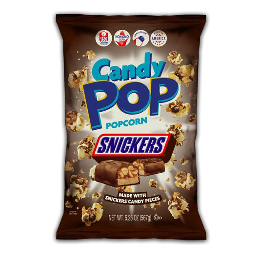 Candy Pop Popcorn Snickers