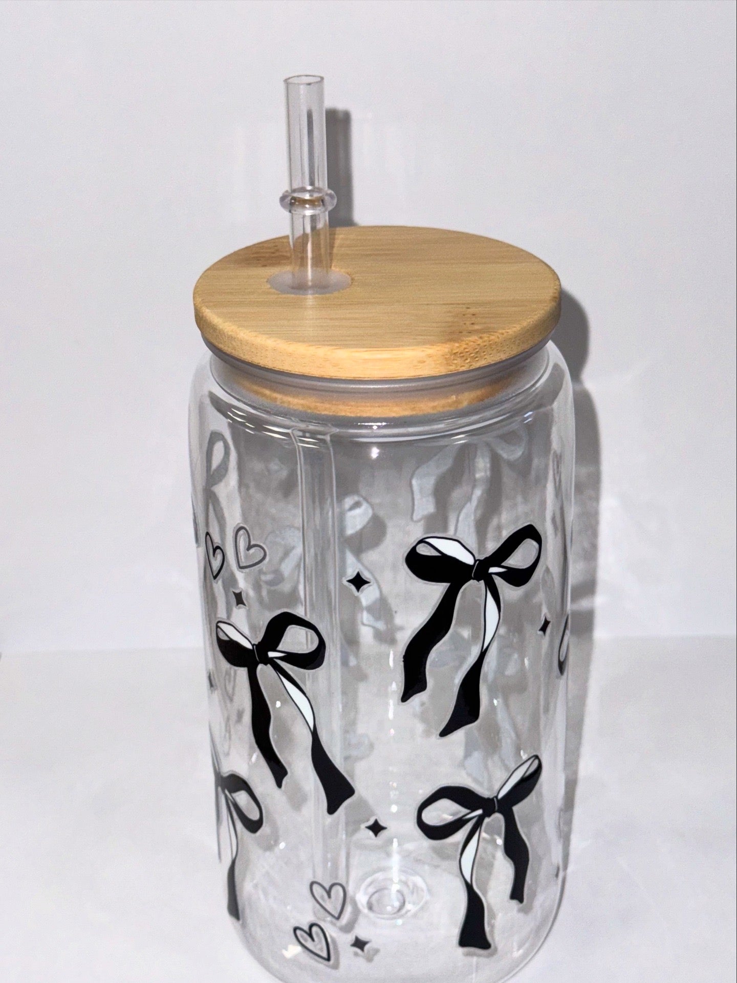 Trinkbecher Schwarze Schleife