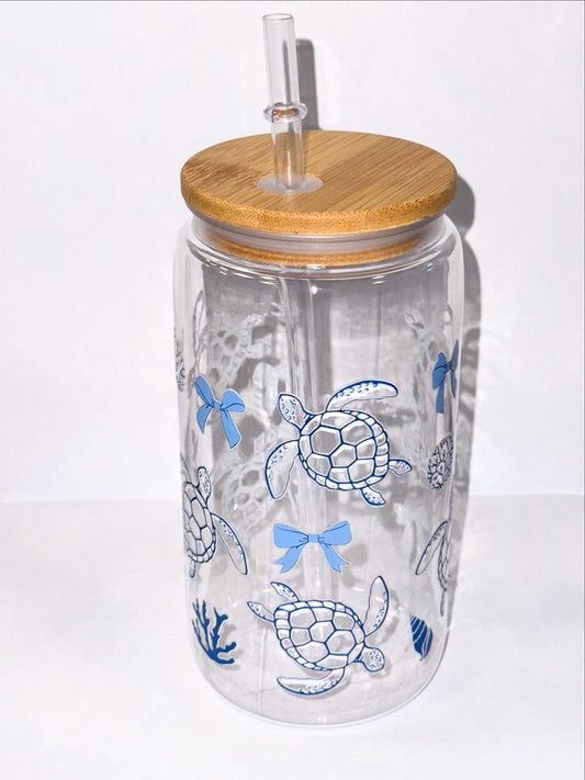 Trinkbecher Schildkröte & Schleife